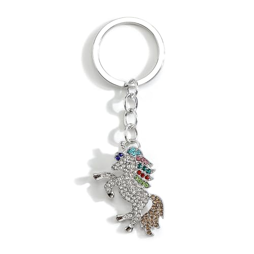 Llavero unicornio para niños y niñas, regalo personalizado para la entrada escolar, colgante de unicornio, idea de regalo de cumpleaños, mujer, llavero, coche, unicornio para mujeres