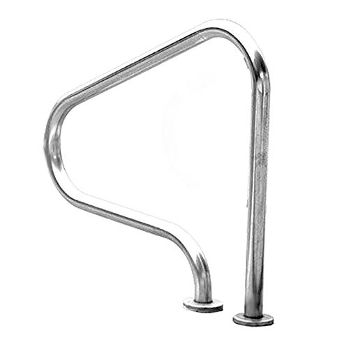 Barandal para escalera de piscina en acero inoxidable 304 miniatura 1