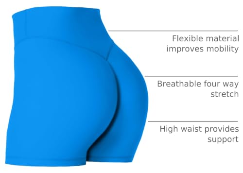 Image of Sunzel No Front Seam High Waist Biker Shorts for Women, Squat Proof Yoga Workout Gym Bike Shorts | 3, 5 Or 8-Inch Inseam, High Waisted, Tummy Control, No Front Seam, Buttery Soft, Compression Fit, Squat Proof