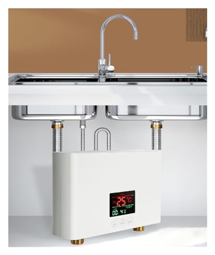 Chauffe-eau instantané 3000W électrique compact noir 220V