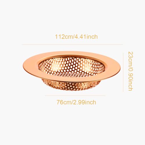 2PCS Colador para Fregadero Cocina de Acero Inoxidable miniatura 7
