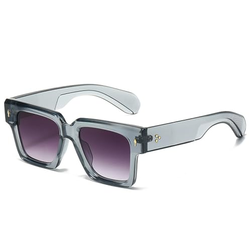 Lunettes de soleil surdimensionnées monture métal et verres UV400