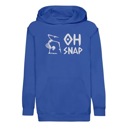 Sweat enfant Oh Snap squelette chaud et confortable contre le froid d'Halloween