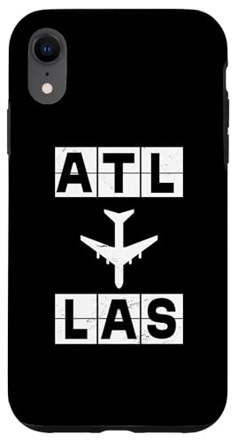 ATL to LAS ��s�@���[�g �A�g�����^ ���X�x�K�X �X�}�z�P�[�X iPhone XR �p