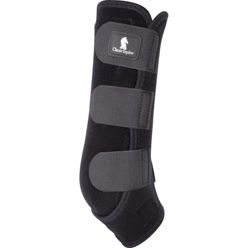 Image of Classic Equine Classic Fit Boot Hind, Color: Black, Size: S (CF200BKS)