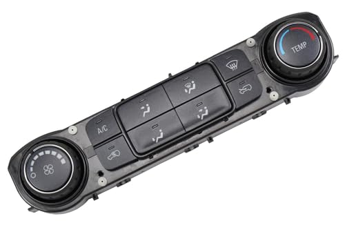 GM Genuine Parts 15-74849 (84199202) Black Carbon Heating and Air Conditioning Control Panel Assembly