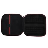 Pochette de rangement pour câbles : idéale pour ranger disque dur, batterie externe, câble usb, écouteurs et autres accessoires numériques ; étui rigide de rangement pour appareils électroniques, parfait pour les voyages.