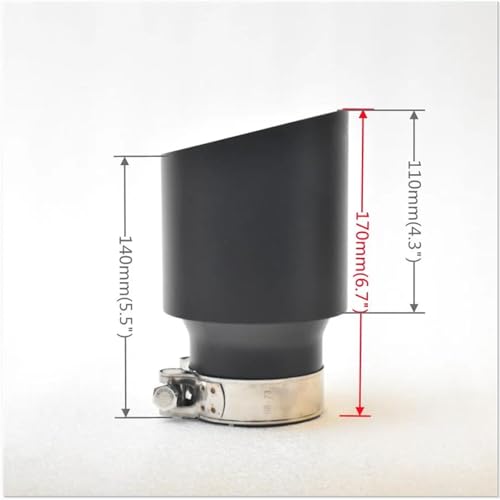 Embouts d'échappement buse de tuyau pour modifier le look - 4