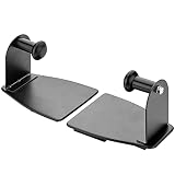 Katzco Magnetic Paper Towel Holder - 12x4x3-Inch Rubber-Coated Magnet Paper Towel Holder - Adjustabl