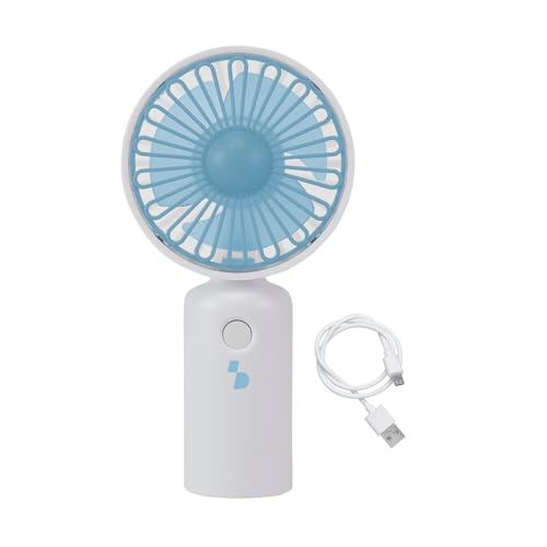 BEPER P206VEN402 Mini ventilador portátil recargable por USB-C, ventilador de bolsillo con 3 velocidades, compacto y ligero, 60 minutos de autonomía, ideal para viajes, la oficina y el hogar