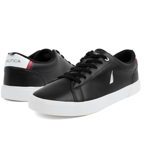 Image of Nautica Men's Casual Shoe, Classic Lace-Up Low Top Loafer, Fashion Sneaker - in Medium & Wide Width Sizes
