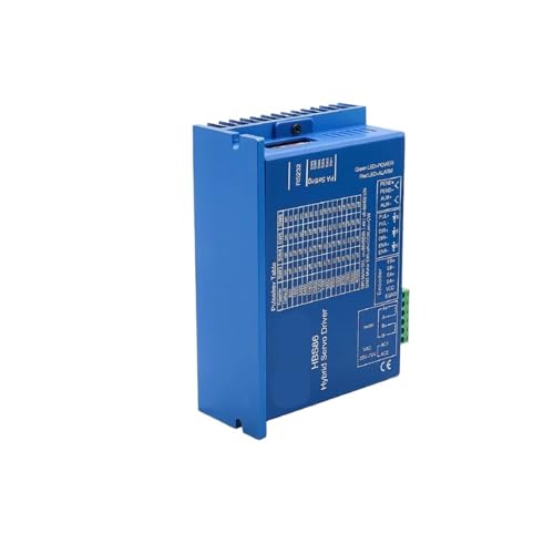 Stepper Motor Driver HBS86 Hybrid Servo Motor Driver AC20-80V or DC30-110V 8.0A 0-200khz Encoder 1000 Lines Suit for Nema34 Close Loop Stepper Motor