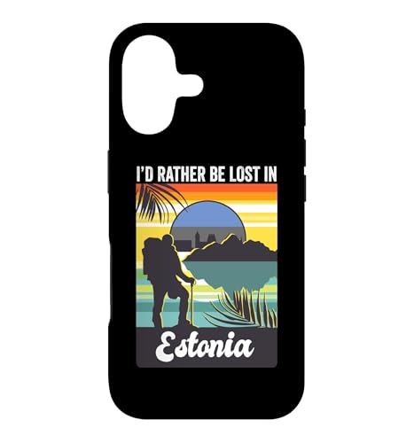 I'd Rather Be Lost In Estonia Trip ���y�Y �o�P�[�V�����c�A�[ �X�}�z�P�[�X iPhone 17 �p