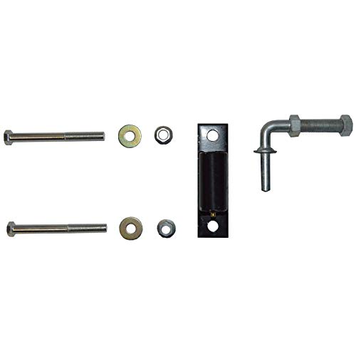Aleko Driveway Gate Hinge J-Bolt For Heavy-Duty Drive Way Gates | 3/4-Inch With 2 Bolts, 2 Nuts And 2 Washers | Lm115 #TOP5