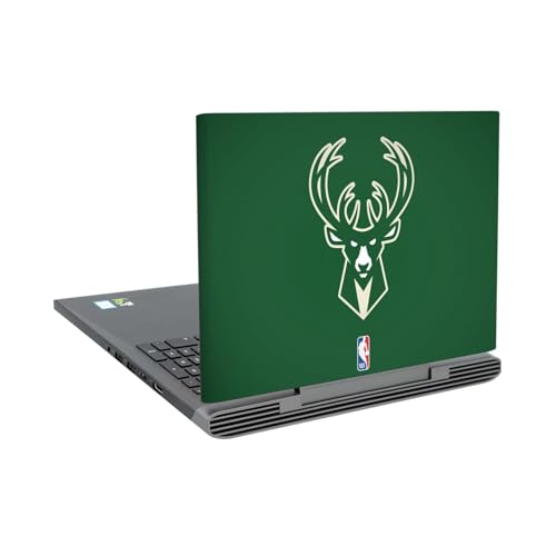 Skin vinyle Milwaukee Bucks pour masquer les rayures de votre Dell Inspiron 15