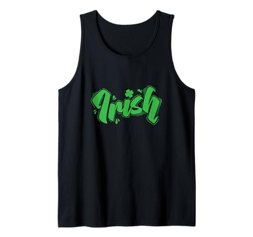 Día de San Patricio Trébol Irlandés Camiseta sin Mangas