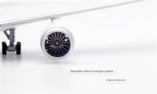 Modelo de avión Etihad B787-10 escala precisa 1 400 miniatura coleccionable Vantor 6