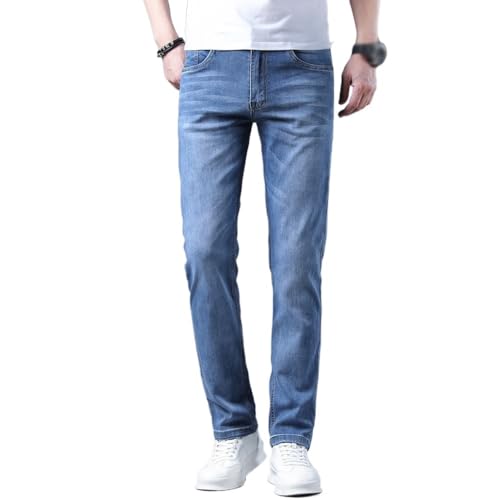 Denim Slim Pants Street Wear Skinny Stretch Jeans Casual Cotton