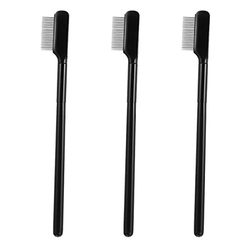 FOMIYES 3pcs Makeup Brush Eye Brow Brush Set Eyebrow Comb Stylish Eyebrow Grooming Tool for