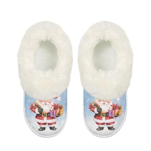 Slippers for Women Warm Fuzzy Polar Fleece Shoes Closed Toe 5.5-112