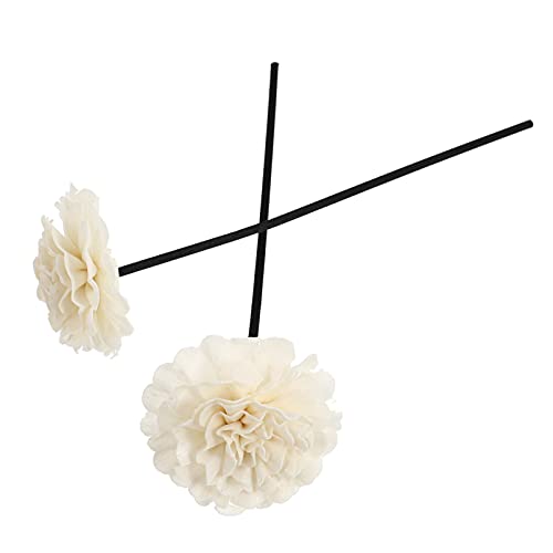 Healifty 2pcs Stick Bling Accessories Aroma Volatile Sticks Aroma Accessories Volatile Sticks Essential Oils Rose White Pe Diffuse