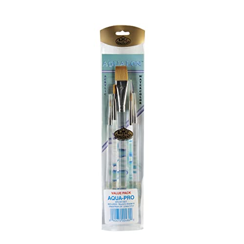 Aqualon Royal & Langnickel Professional Artist Brush Set, 5-Piece #TOP1