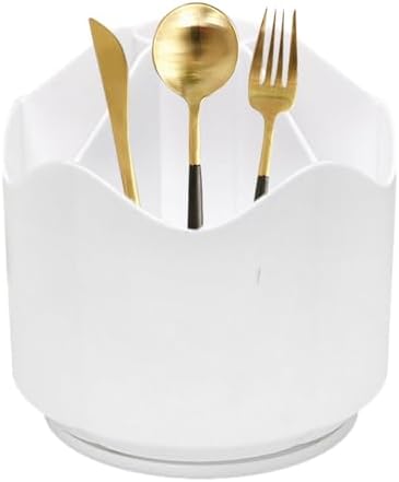 Döner Kalemlik,Kalem Düzenleyici - Dönen üstü Depolama Kırtasiye Malzemeleri Kalem, Fırçalar, Ev ve Okul sı için üstü Düzenleyici - Görsel 6