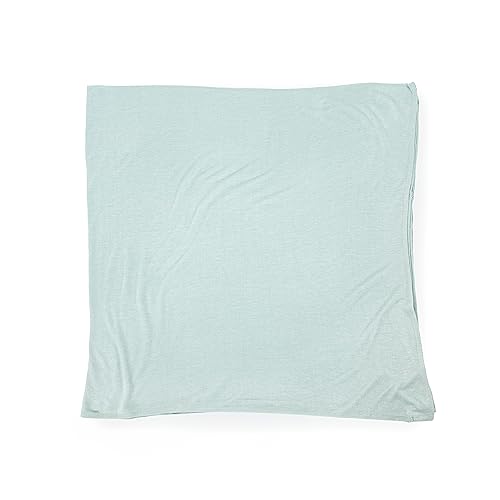 Image of Little Unicorn Premium Stretch Knit Swaddle Blanket | Super Soft with Optimal Stretch & Breathability for swaddling (Frost Green)