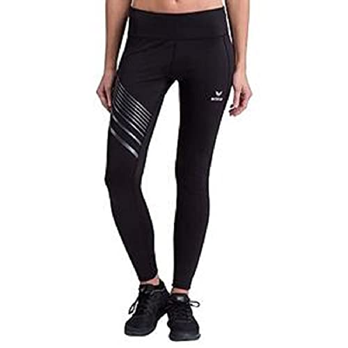 Erima Damen Race Line 2.0 Lange Laufhose (8292902), schwarz, 38