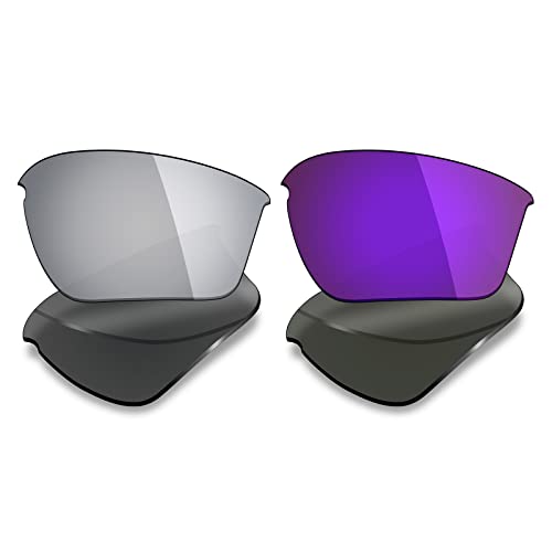 Image of Mryok 2 Pair Polarized Replacement Lenses for Oakley Half Jacket 2.0 XL Sunglass - Options