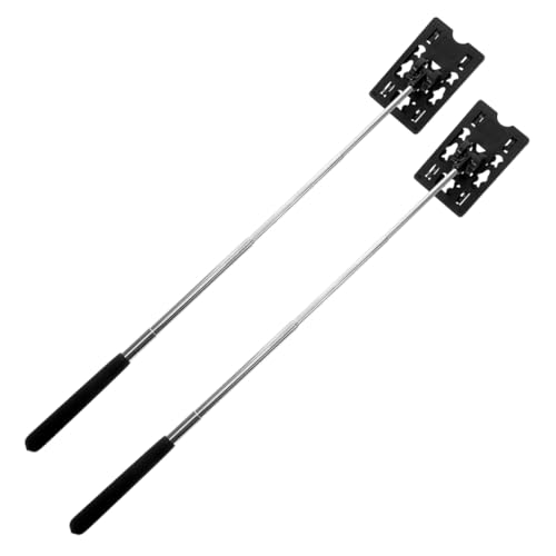 Ciieeo 2pcs Telescopic Parking Assistant for Garage Parking Lot Curb for Cars Contactless Rod Card Holder Ticket Clip Heavy Duty Plastic Id Badge Holder