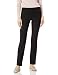 Tribal Women's Flat Front Pull-On Straight Leg Pant