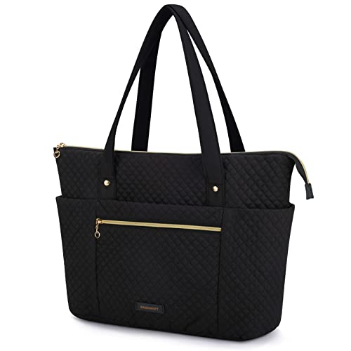 Big Purses for Women Handbag Tote Women Fashion Handbags Shoulder Bag BAGSMART Tote Bag Black (Black)
