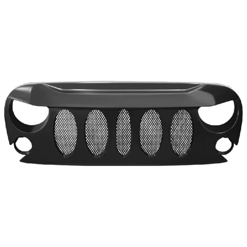 Grille capot voiture et calandre pare-chocs pour Jeep Wrangler JK