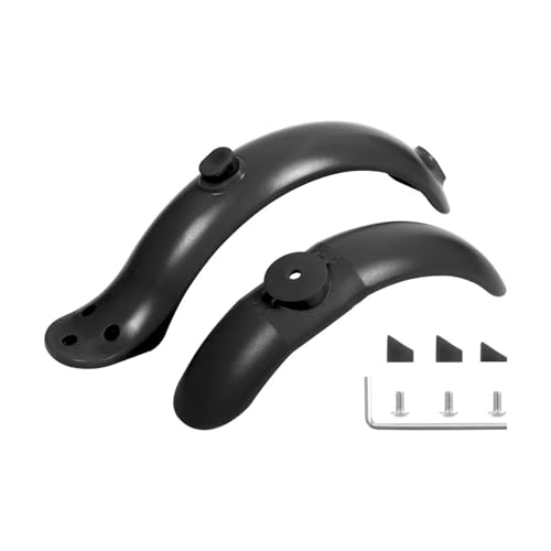 Guardabarros para Xiaomi M365 1S Pro juego de piezas negras antisalpicaduras