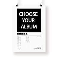 P R O D U C T - Personalised Album Cover Poster, Custom Design, Your Favourite Album Poster M A T E R I A L - High-Quality Gloss Print: Vibrant colours and sharp details for a stunning visual impact. S I Z E - We provide various print size options. E...