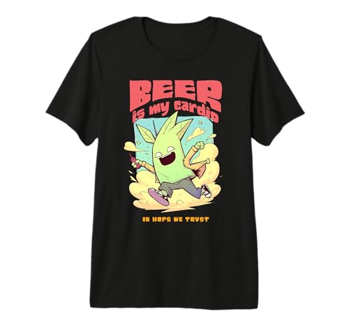 Beer is my cardio Premium Tri-blend T-Shirt