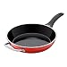 Produktbild Silit Energy Red Bratpfanne 28 cm hoch, mit Gegengriff, Silargan Funktionskeramik, Induktion, rot