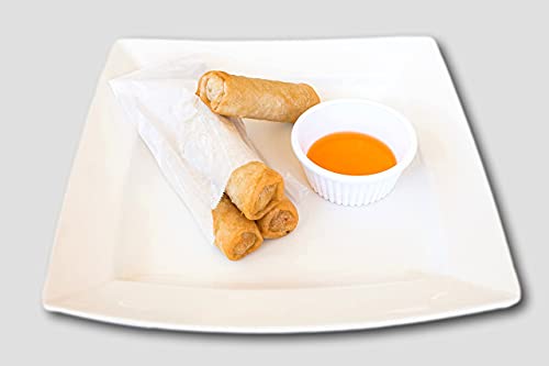 Small Glassine Treat Bags (200 Ct) For Egg Rolls, Spring Rolls, Fortune Cookies, Cookies, Brownie Bites, And More. Grease-Resistant And Small Take-Out Or To-Go Snacks And Treats. #TOP5