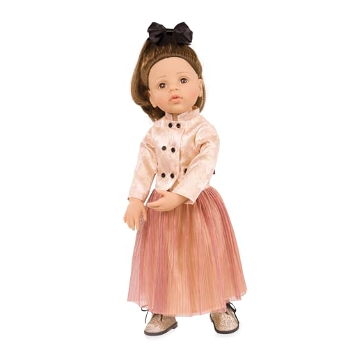 Götz 2566506 Happy Kidz Greta Jubilee Puppe - 50 cm große Multigelenk-Stehpuppe, braune Haare, braune Augen - 7-teiliges Set – Bild 8