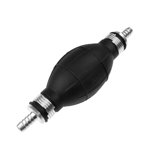 JRL Fuel Pump Fuel Line Hand Primer Bulb 8mm 5/16 inch Rubber fit for Car/Boat/Marine/Motorcycle 9001080A