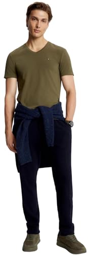 Tommy Hilfiger Men's Slim Fit V-Neck T-Shirt2