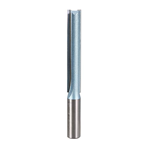 uxcell 1/2" Dia Straight Router Bits Double Flutes 3" Flute Length with 1/2"