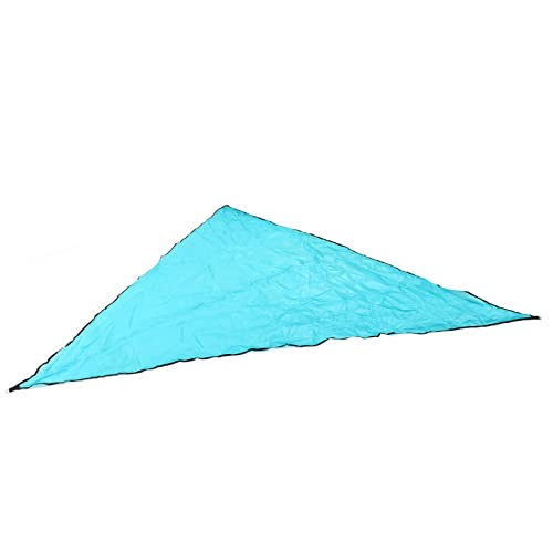 Toldo à prova de UV, Toldo Sol rasgável Triângulo Multifuncional para Jardim Jardim Piscina Lago Azu