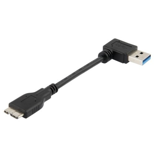 Ucec Right Angle Usb 3.0 Cable - Usb A Male To Micro B Male Cable External Hard Drive Cable - 0.2 Feet (0.06 M) #TOP17