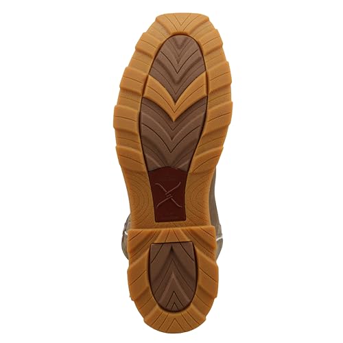 Image of Twisted X Men's 12 inch Pull On Nano Composite Toe UltraLite X Waterproof Western Work Boot