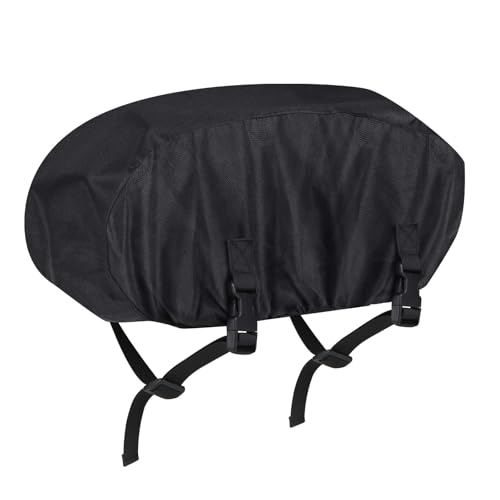 lasuroa - lasuroa Housse Treuil, 55x24x19cm Housse Protectrice Noire Treuil en Tissu Oxford Imperméable Résistante aux Intempéries Protection pour Treuils Électriques de 8500 à 17500 Livres