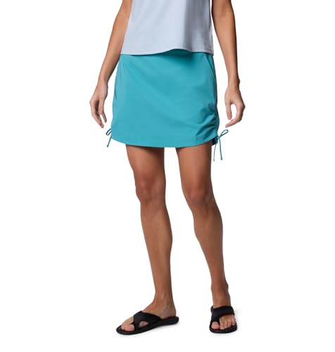 Columbia Womens All Seasons Ruched Skort, Teal, 2X