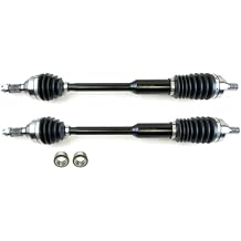 Monster XP Series Front CV Axles & Brgs for Can-Am 705401634 Left & Right Telescoping Built Tough 4340 Chromoly Steel Direct Fit Factory Length with 4" of Travel