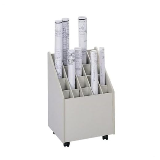 Scranton & Co Mobile Roll File Organizer